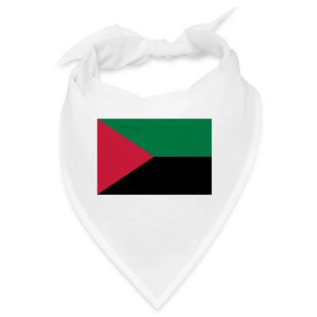martinique / 972 / Frankreich / Karibik - Bandana - Weiß - Vorne