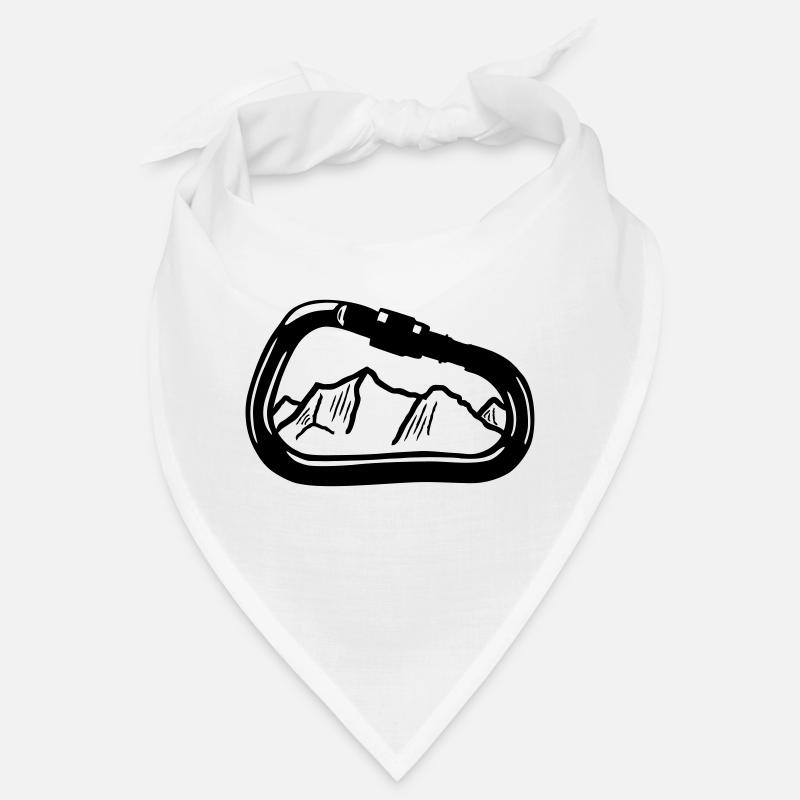 Climbing, Carabiner & Mountain Bandana