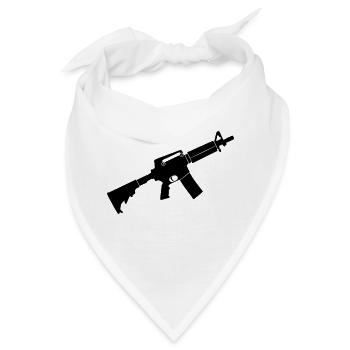 M4 - Bandana - Weiß - Vorne