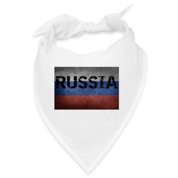 RUSSISCHE FLAGGE RUSSISCHE FLAGGE - Bandana - Weiß - Vorne