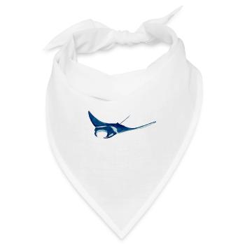 Mantarochen - Bandana - Weiß - Vorne