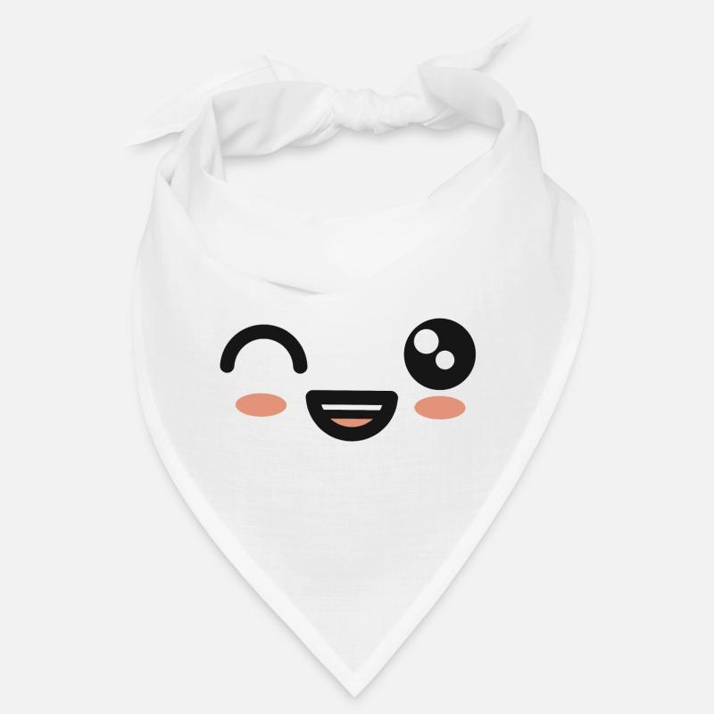 Winking kawaii face Bandana