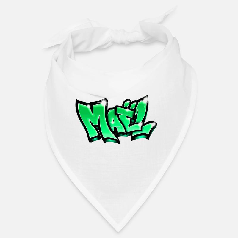 Graffiti Name Maël Bandana