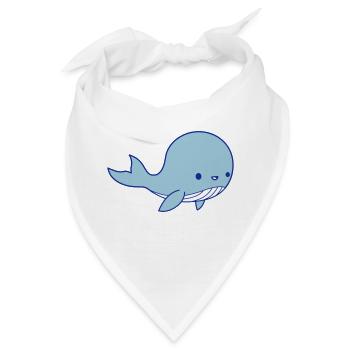 Wal Baby Clipart - Bandana - Weiß - Vorne