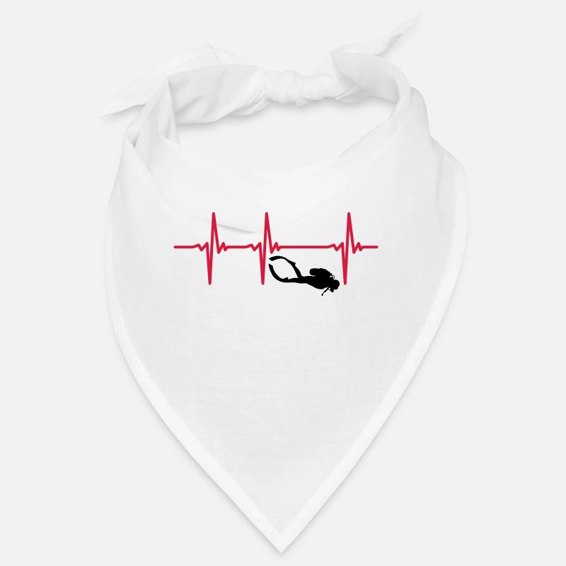 Herzschlag Tauchen mit Gerät - Gerätetauchen Bandana
