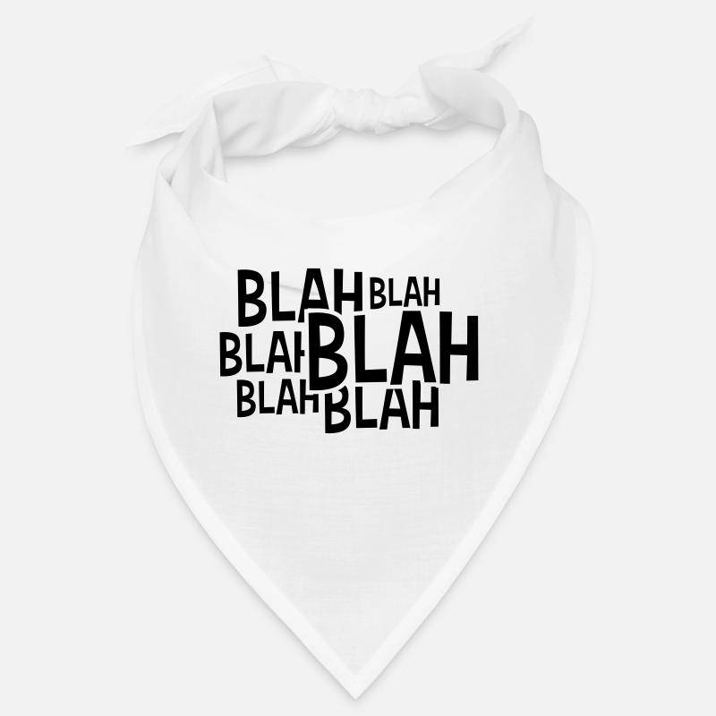 Comic Blah saying Bandana