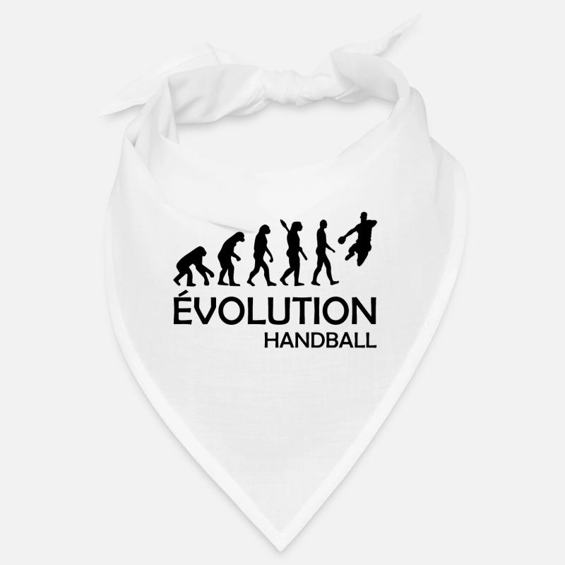 évolution handball - cadeau humour handballeur Bandana