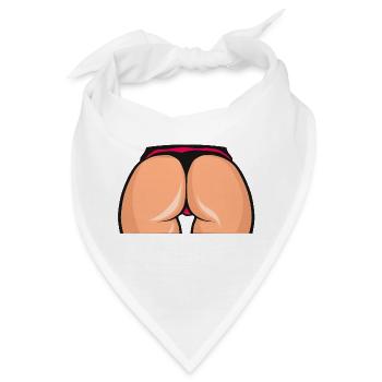 sexy bikini mädchen frau - Bandana - Weiß - Vorne