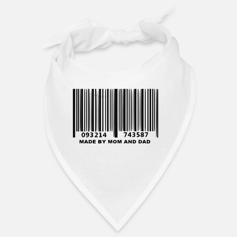 Barcode Mama und Papa Bandana