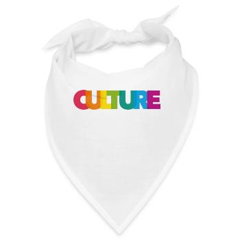 Culture gay - Bandana - Weiß - Vorne