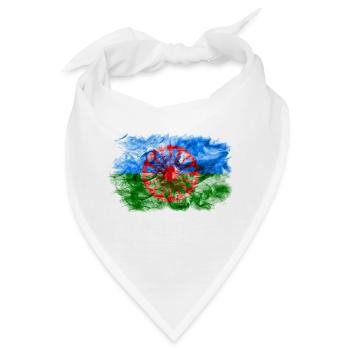 Roma Smoke Flag Gipsy Smoke Flag - Bandana - Weiß - Vorne