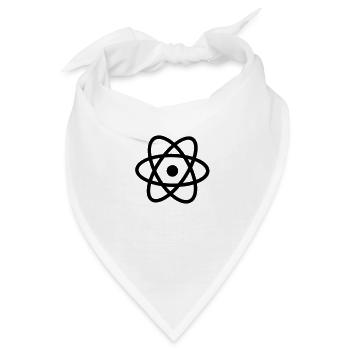 Physik Atom - Bandana - Weiß - Vorne