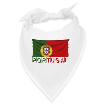 portugal - Bandana - Weiß - Vorne