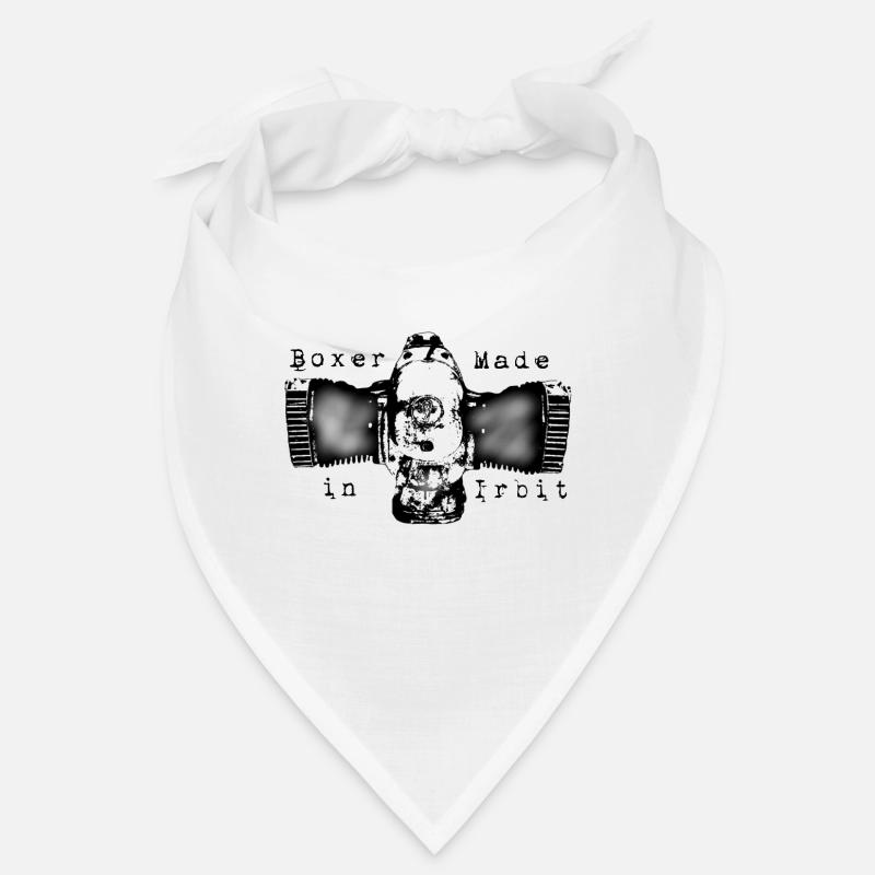 Boxermotor Dnepr, Ural. Irbit Manufactur - Bandana - Weiß