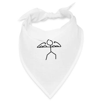 stark Mann - Bandana - Weiß - Vorne