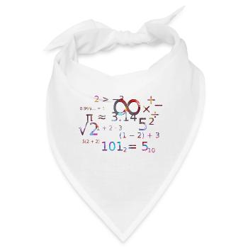 Abschlussfeier 2024 Abiturfeier - Bandana - Weiß - Vorne