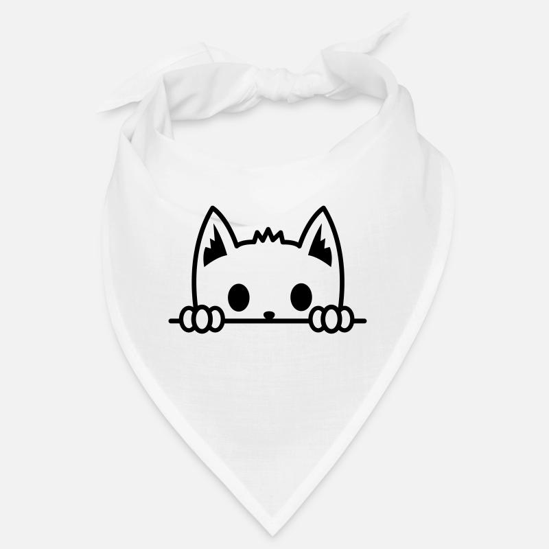 Minion Katze im Cartoon-Typ Bandana