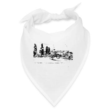 bmx - Bandana - Weiß - Vorne