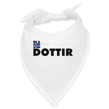 Dottir Fitness Island Strong Frau Gewichtheben - Bandana - Weiß - Vorne