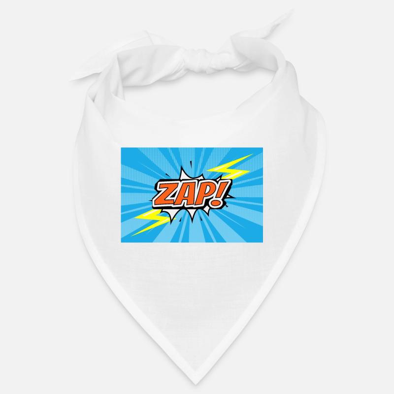 ZAP! Comic Style Graffiti Lettering Bandana