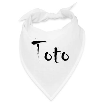 toto - Bandana - Weiß - Vorne