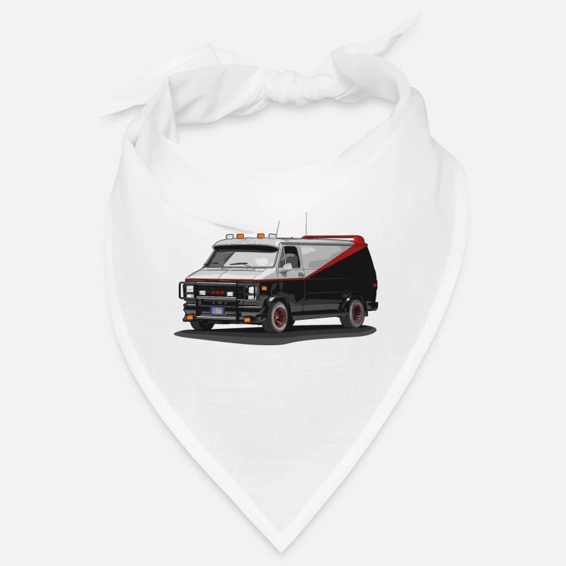 A Team Van - Bandana - blanc