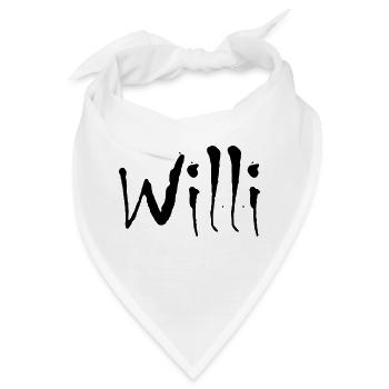 willi - Bandana - Weiß - Vorne
