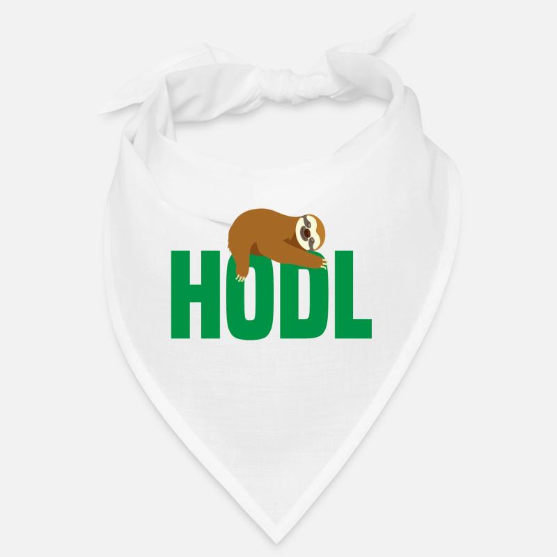 Sloth, Hodl, Bitcoin Bandana