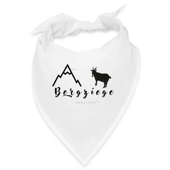 Bergziege - Bandana - Weiß - Vorne