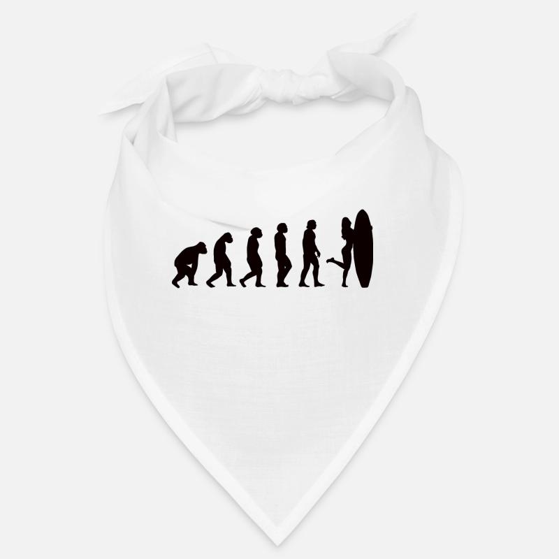 Surferin Surfbrett surfen Evolution Wellenreiten Bandana