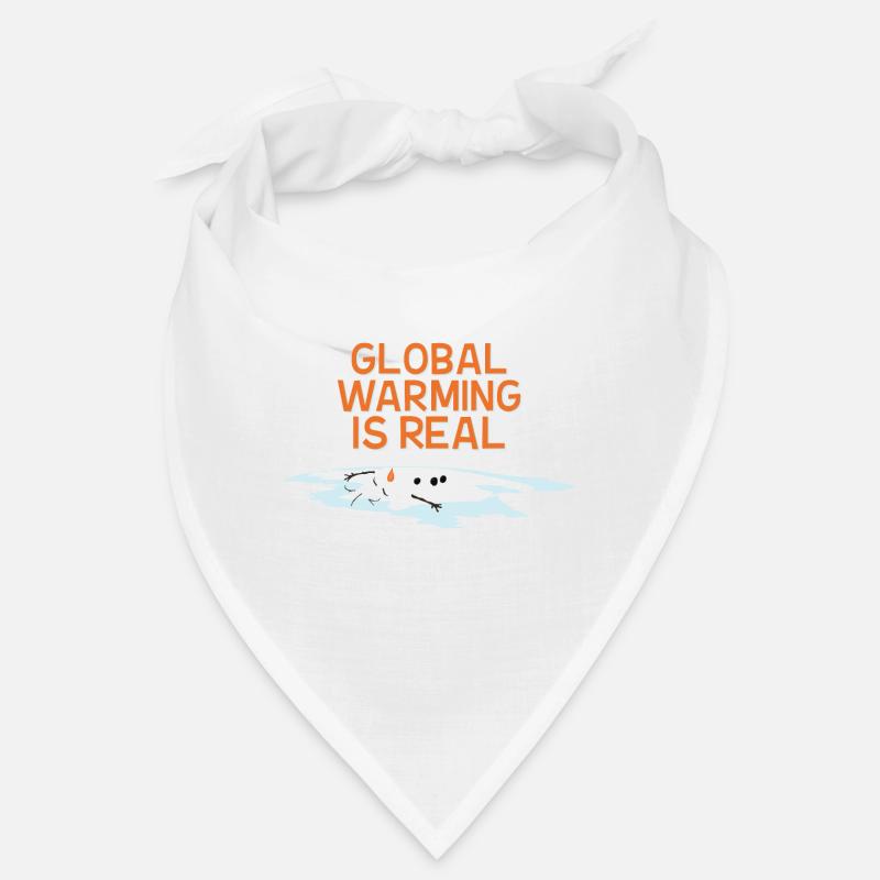GLOBAL WARMING IS REAL Bandana