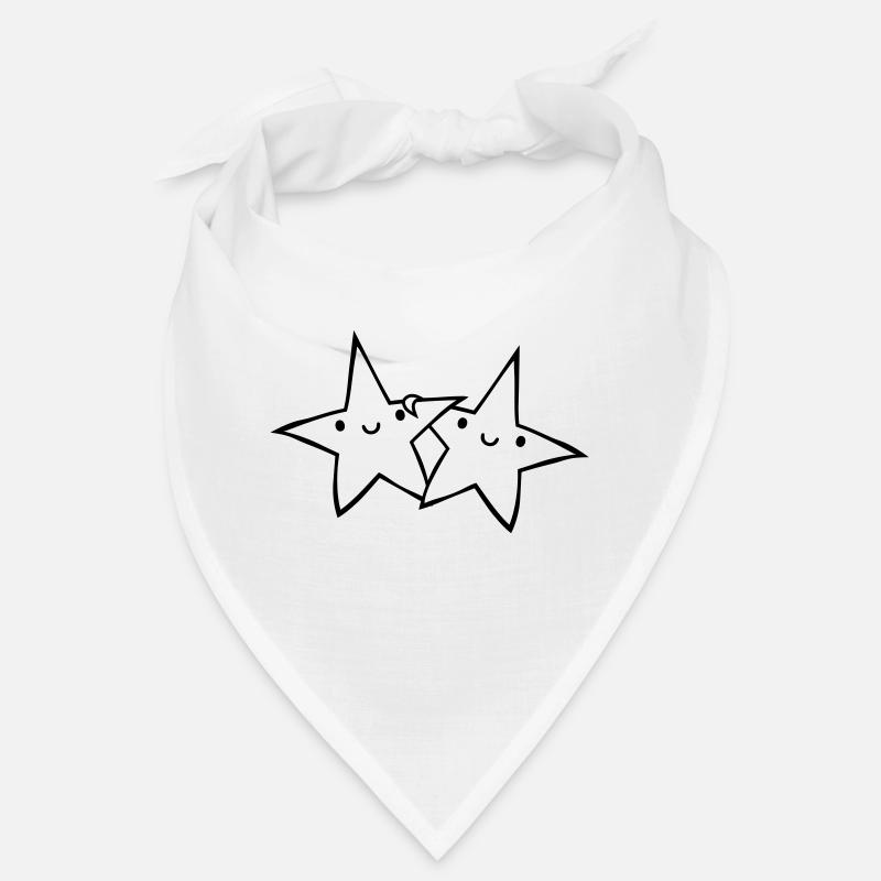 2 paires d’astérisques Bandana