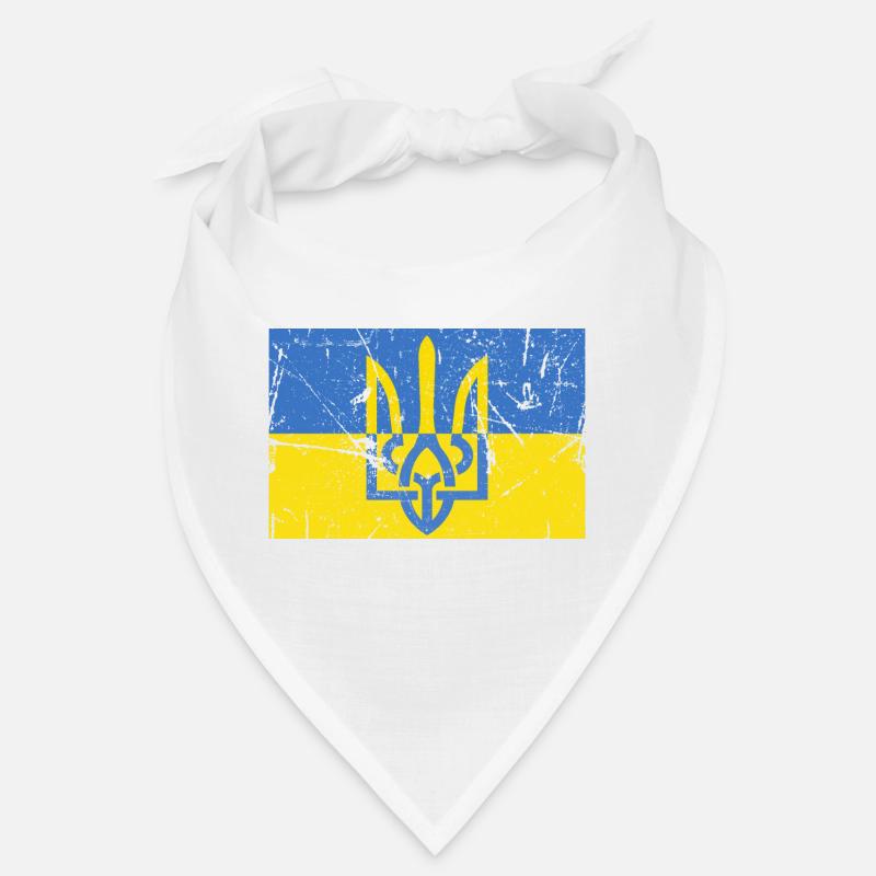 Drapeau Ukrainien Trident Ukraine Bandana