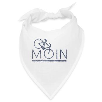 MOIN Fahrrad Kritzeln Mountainbike Radeln Sport - Bandana - Weiß - Vorne