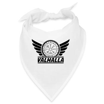 Valhalla Kompass - Bandana - Weiß - Vorne
