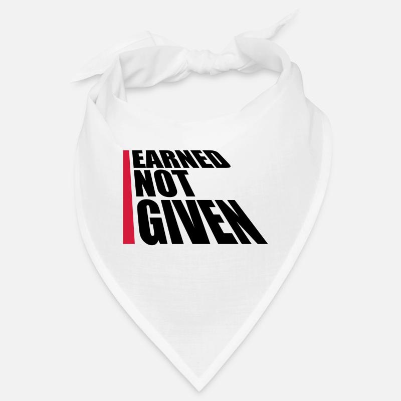 Earned Not Given Bandana
