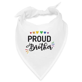 Stolzer Bruder - Bandana - Weiß - Vorne