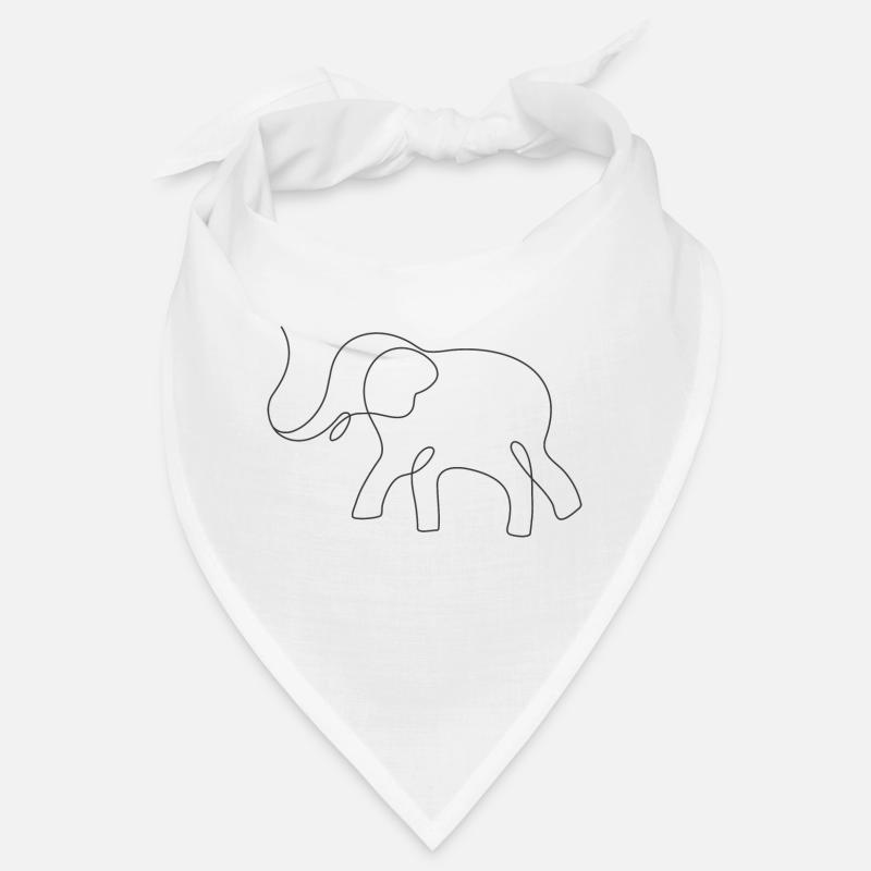 Éléphant Bandana