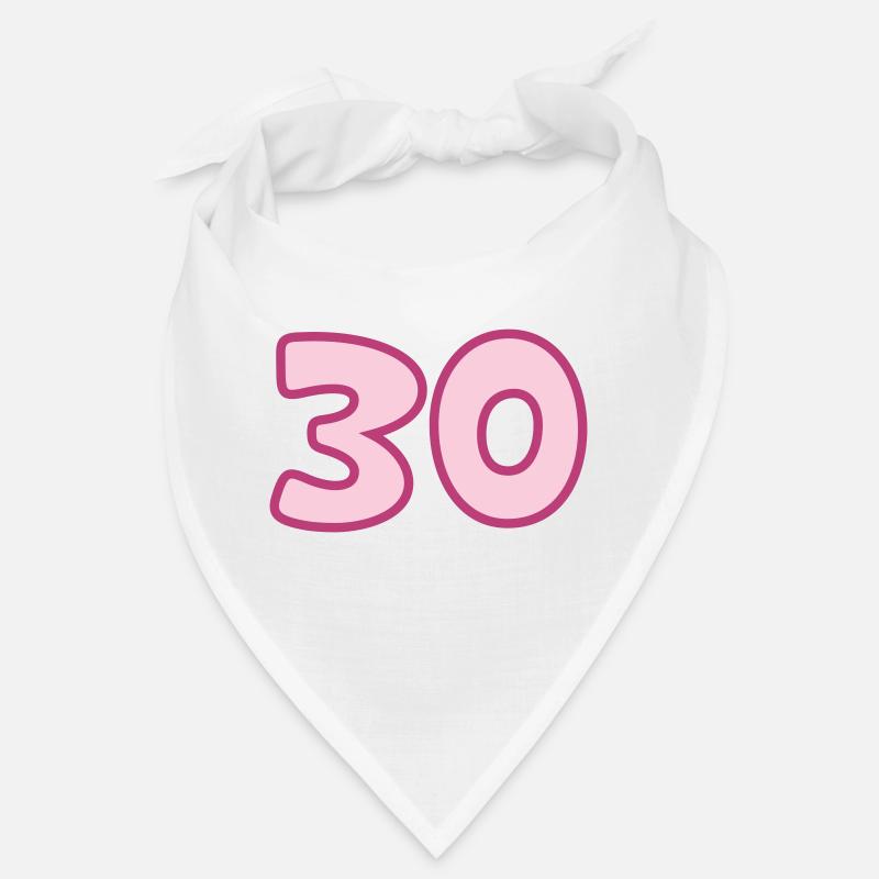 30e anniversaire 30 ans Bandana