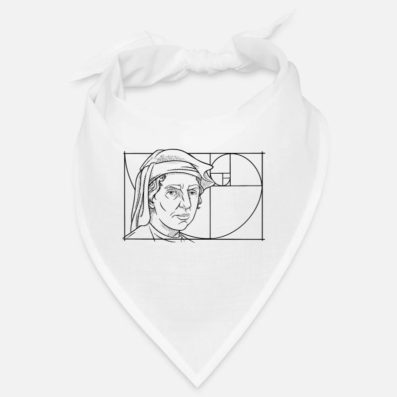 Leonardo Fibonacci Mathématicien Math Series Suivre Bandana