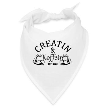 CREATIN u KOFFEIN - Bandana - Weiß - Vorne