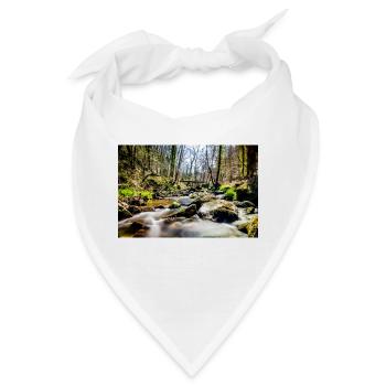 Fluss - Bandana - Weiß - Vorne