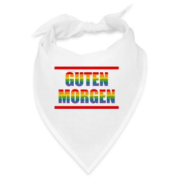 Guten Morgen - Bandana - Weiß - Vorne