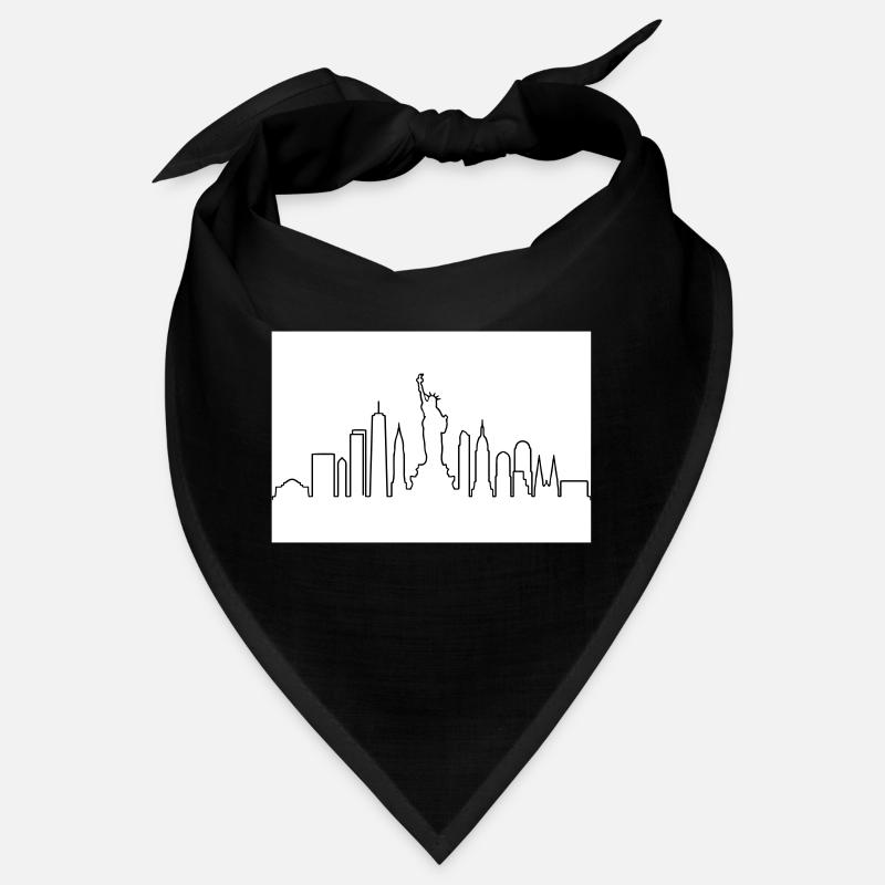 Skyline von NY Bandana