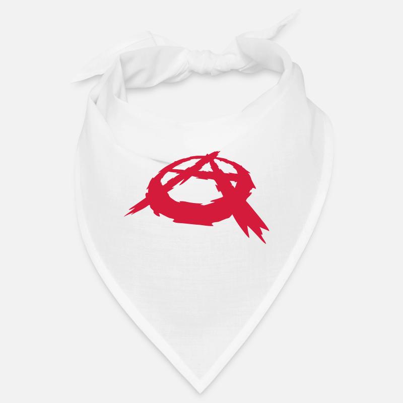 Symbol anarchy logo design Bandana