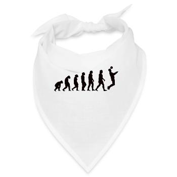 Fußball Fußballtrainer Fußballspieler Fußballer - Bandana - Weiß - Vorne