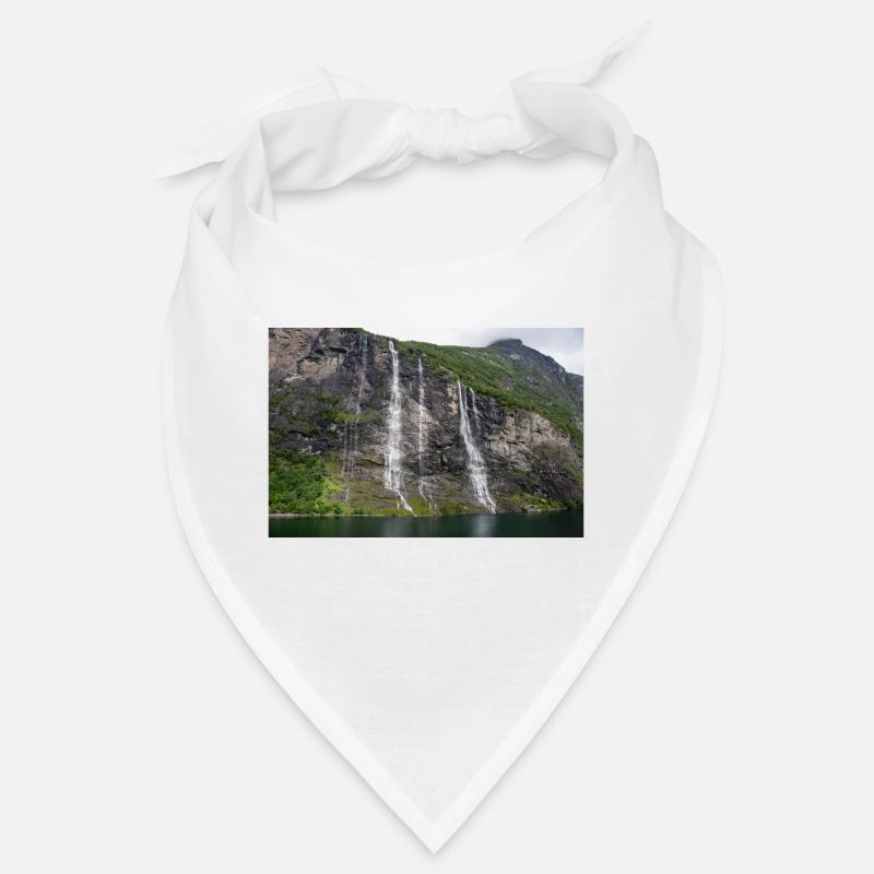 Cascade des Sept Sœurs Norvège Geiranger Bandana