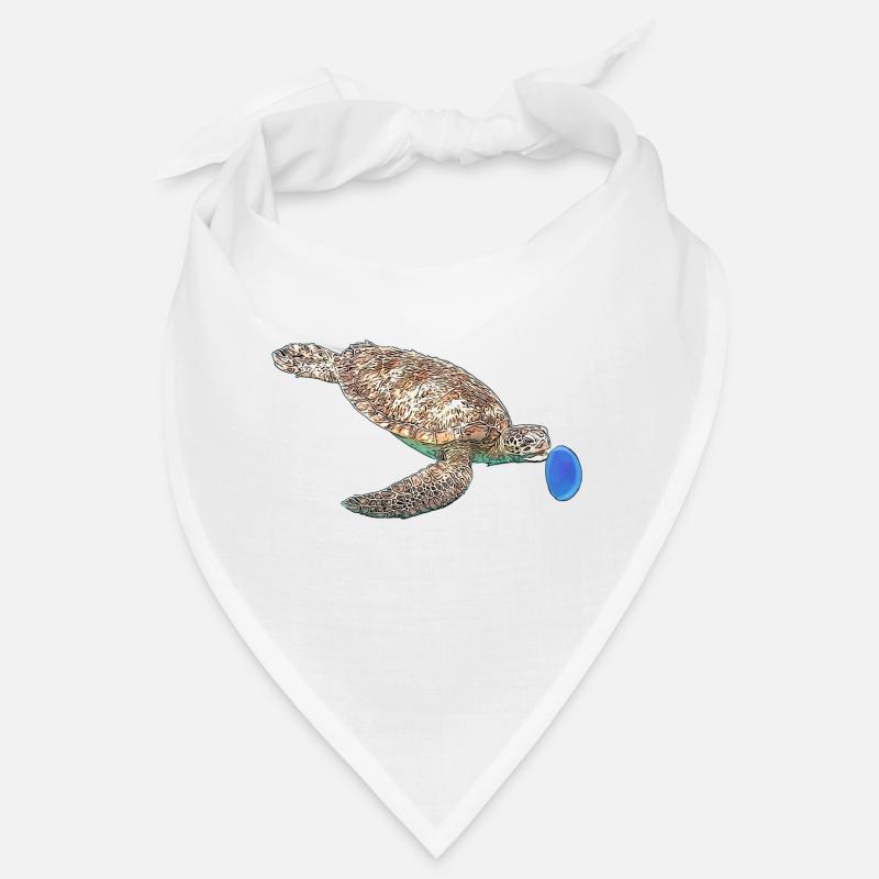 Tortue verte Bandana