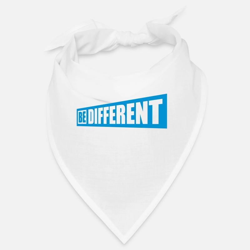 Be different Logo Design Bandana