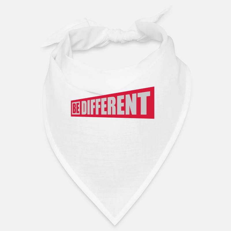 Be different Logo Design Bandana